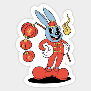 CHINESE WABBIT Sticker